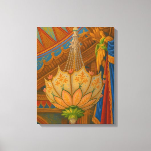 Lotus Light – Royal Pavilion kroonluchter print (Voorkant)