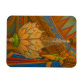 Lotus Light – Royal Pavilion kroonluchter print Magneet (Horizontaal)