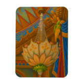Lotus Light – Royal Pavilion kroonluchter print Magneet (Verticaal)