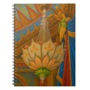 Lotus Light – Royal Pavilion kroonluchter print Notitieboek