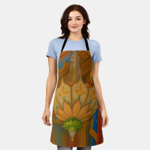 Lotus Light – Royal Pavilion kroonluchter print Schort
