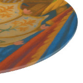 Lotus Light – Royal Pavilion kroonluchter print Snijplank (Hoek)