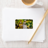 Lotus Lilies by Charles Courtney Curran Etiket (Insitu)