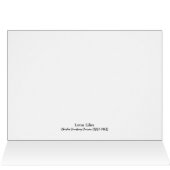 Lotus Lilies Charles Courtney Curran Note Card (Binnen Horizontaal (Boven))