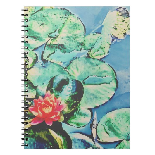 Lotus Lily Journal Notitieboek (Voorkant)