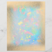 lotus logo op opische achtergrond flyer (Achterkant)