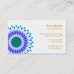 Lotus Logo Wellness Healing Arts Health Visitekaartje