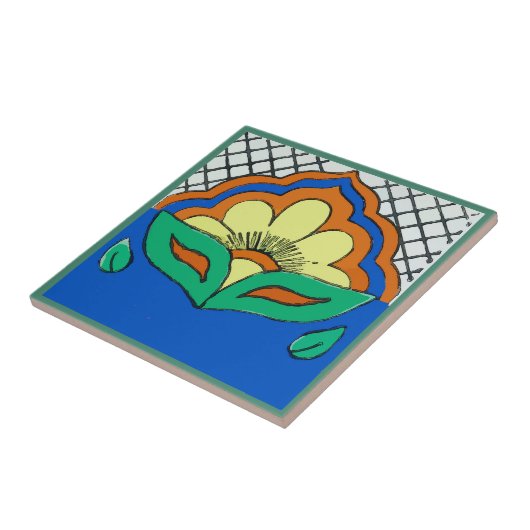 Lotus look Tiles, Tegeltje (Zijkant)