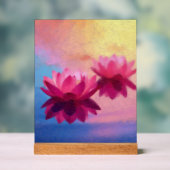 Lotus Love Acryl Bord (Neutraal)