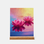 Lotus Love Acryl Bord (Voorkant)