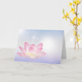 Lotus love light kaart (Gele Bloem)