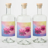 Lotus Love Likeurfles Etiket (Flessen)