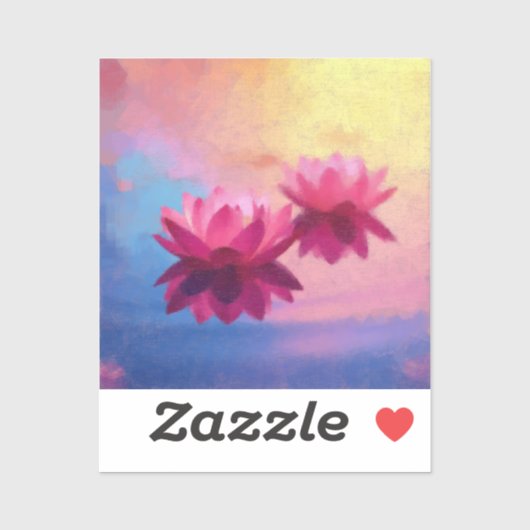 Lotus Love Sticker (Vel)