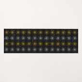 Lotus Luminic Floral Pattern Yogamat (Voorkant (horizontaal))