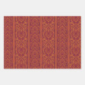 Lotus Luxe Tapestry Patroon - De Witte Lotus Inpakpapier Vel (Voorkant 3)