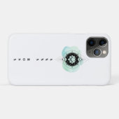 *~* Lotus, Maan, Sterren Gezegelde Symbool Verlich Case-Mate iPhone Case (Achterkant (horizontaal))