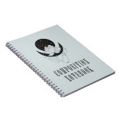 Lotus Maan Sterren Kosmisch Notitieboek (Rechterzijde)