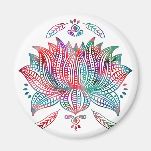 lotus magneet (Voorkant)