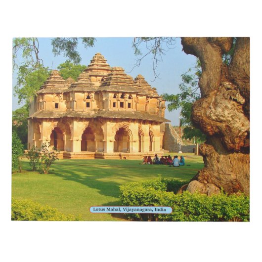 Lotus Mahal, Vijayanagara, India Notitieblok (Voorkant)