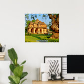 Lotus Mahal, Vijayanagara, India Poster (Thuiskantoor)