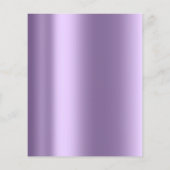 Lotus Makeup Beauty Salon Lashes Flyer Grey Paars (Achterkant)