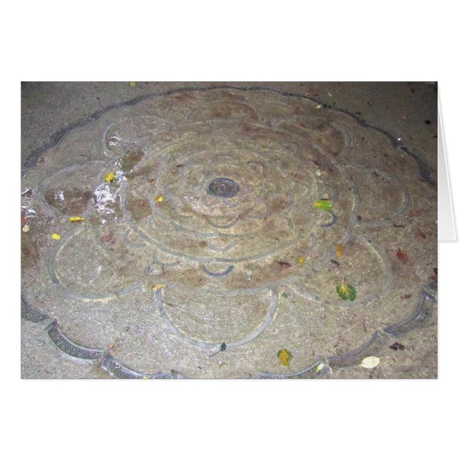 Lotus Mandala bij Fudō Temple op Mt. Kurama (Voorkant Horizontaal)