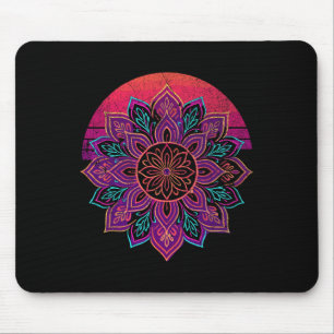 Lotus Mandala Boeddha Zen Kunst Succulent Botanisc Muismat