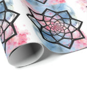 Lotus Mandala Cadeaupapier (Rol Hoek)