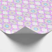 Lotus Mandala Design Cadeaupapier (Hoek)