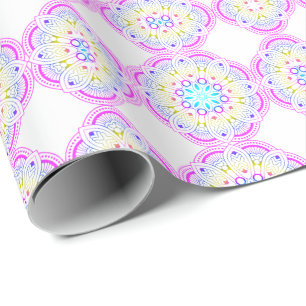 Lotus Mandala Design Cadeaupapier