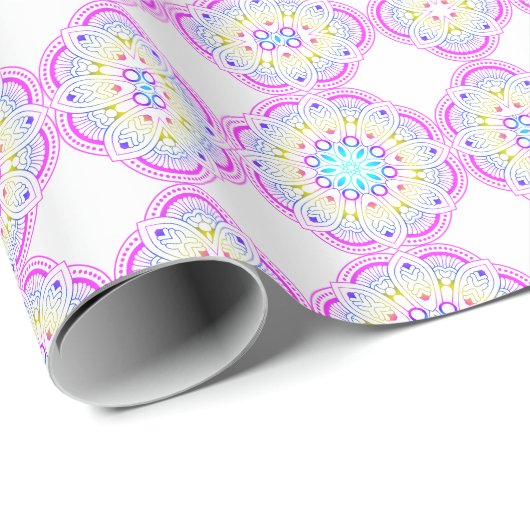 Lotus Mandala Design Cadeaupapier (Rol Hoek)