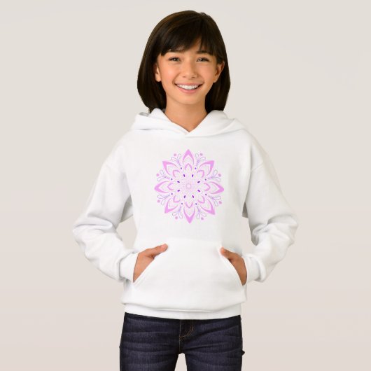 Lotus Mandala Design trui voor dames (Voorkant volledig)
