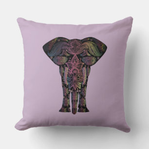 Lotus Mandala Elephant Kussen