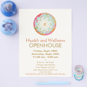 Lotus Mandala Health and Wellness Flyer (Enkel)