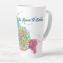 Lotus Mandala Latte Mok