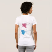 Lotus Mandala T-shirt (Achterkant volledig)