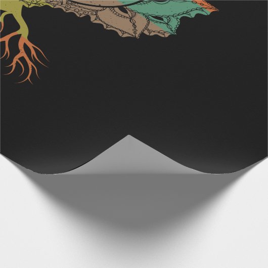 Lotus Mandala Yin Yang Sacred Geometry Spiritueel Cadeaupapier (Hoek)