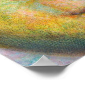 Lotus Meditation Buddha — spiritueel poster gedruk (Hoek)