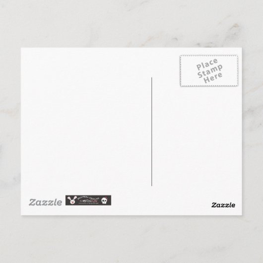 Lotus met chakra briefkaart (Achterkant)