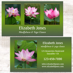 Lotus Mindfulness Yoga Jouw Foto's Visitekaartje