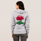 Lotus mod hoodie (Achterkant volledig)