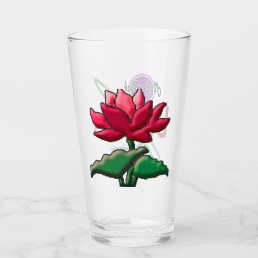Lotus mod-tuimelaar glas (Voorkant)