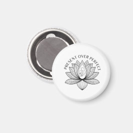 Lotus Moeder Kind Present Mantra Kunst Magneet