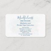 *~* Lotus Monet Lily Vijver Bloemenengel Visitekaartje (Achterkant)