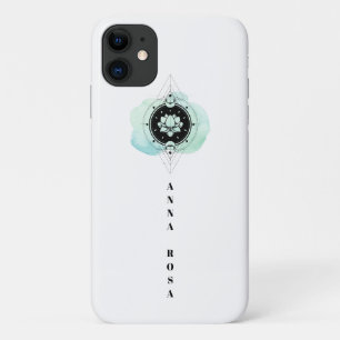 *~* Lotus Moon Stars Sacred Symbol Verlichting Case-Mate iPhone Case