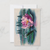 Lotus Nam Myoho Renge Kyo Buddhist Kaart (Voorkant)