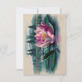 Lotus Nam Myoho Renge Kyo Buddhist Kaart