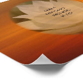 Lotus "Nam Myoho Renge" Kyo Poster (Hoek)