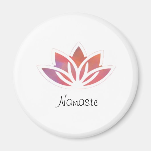 Lotus Namaste Magneet (Voorkant)
