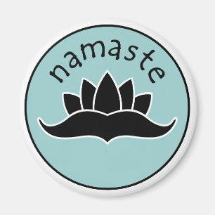 Lotus Namaste Magnet
